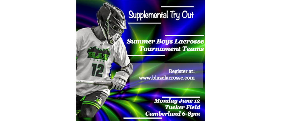 EXTRA TRYOUTS!! JUNE 12TH!!